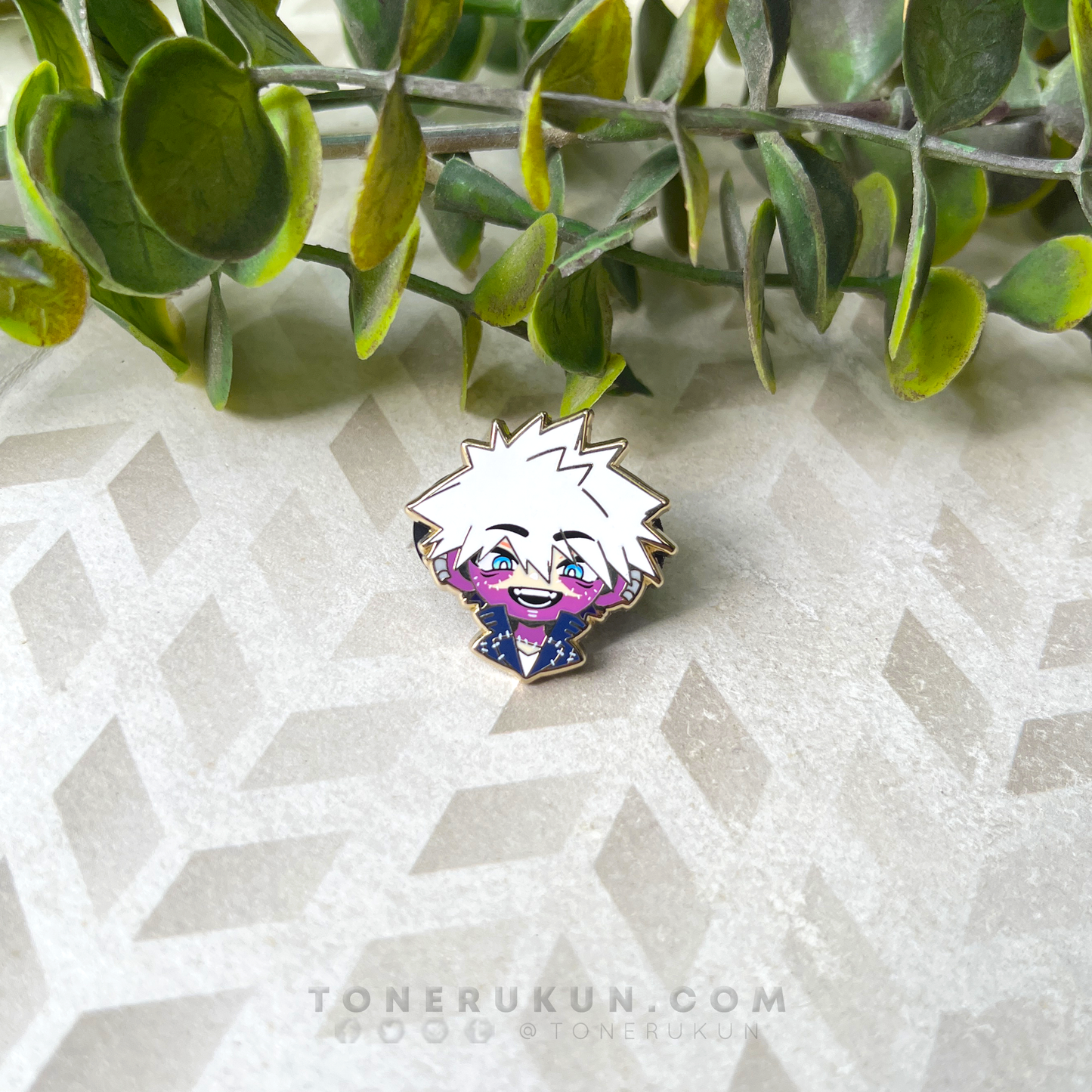 MHA: Mini Moods: Dabi ♦ Enamel Pin
