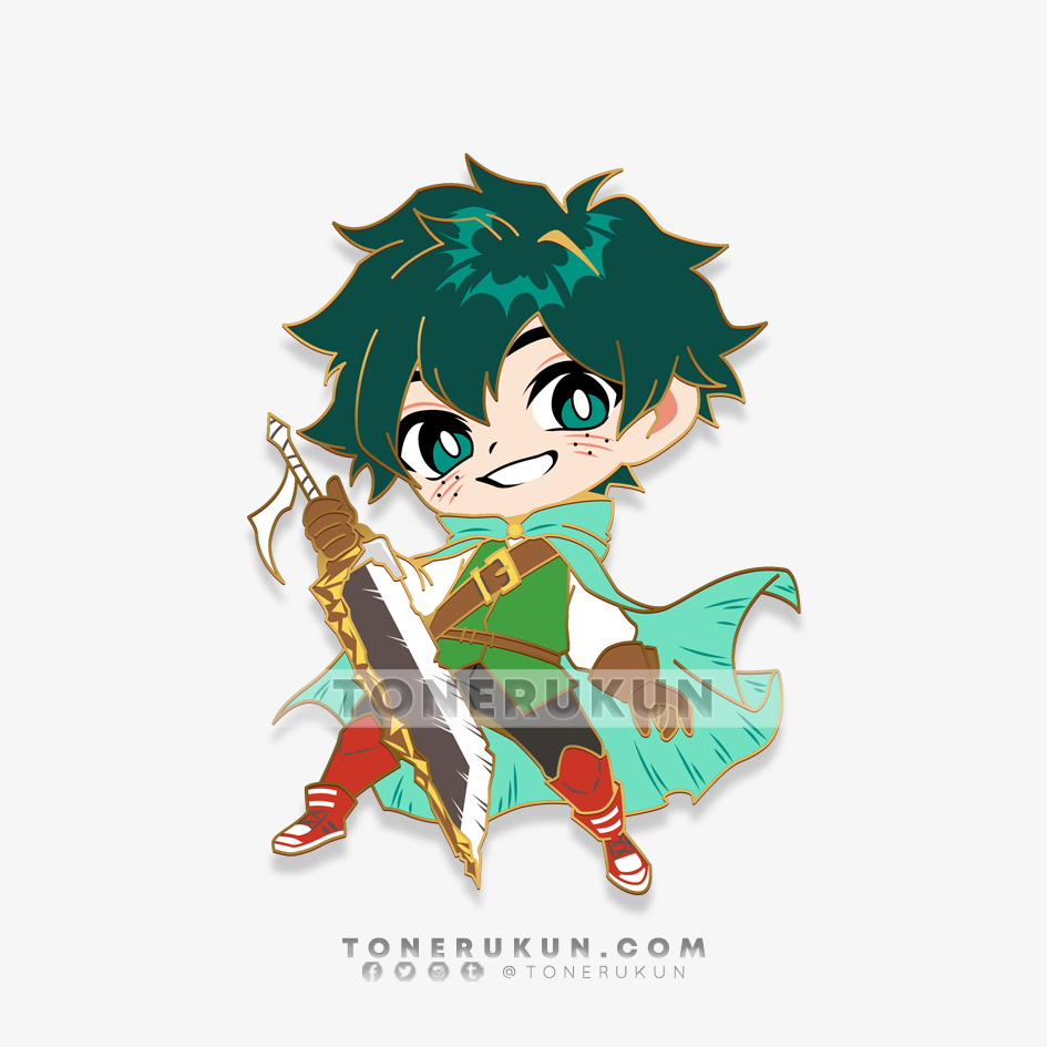 My Little Fantasy: Bakugou/Deku ♦ Enamel Pin