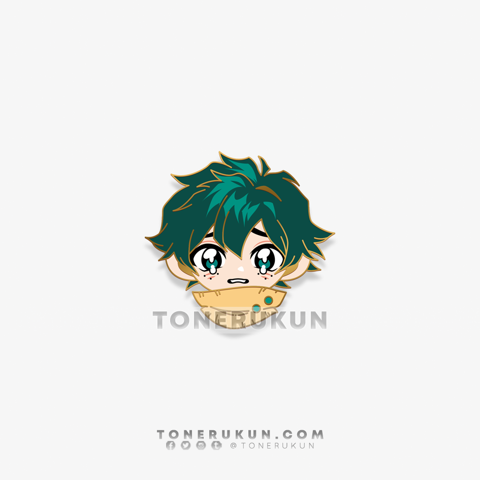 Mini Moods: Deku ♦ Enamel Pin