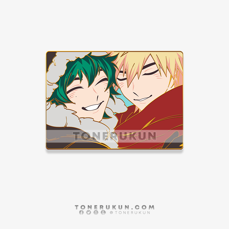 MHA: BKDK Winter AU ♦ Enamel Pin ♦ PO