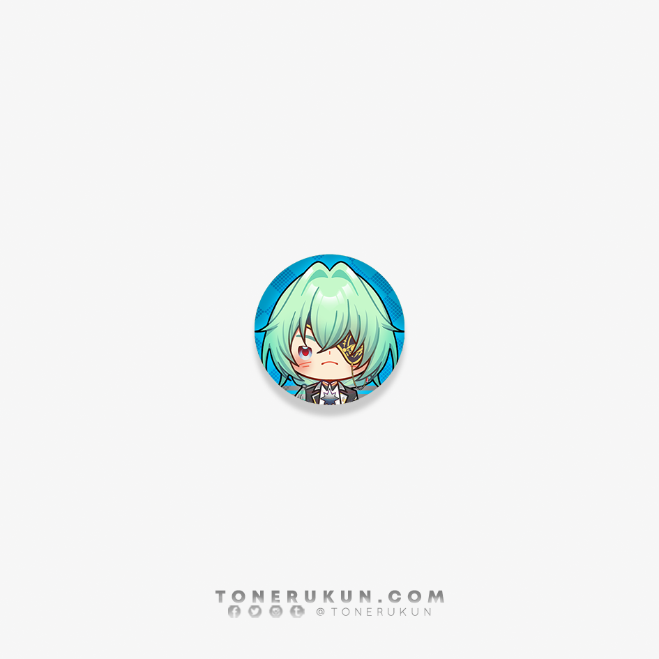 HSR: Chibi Smols ♦ Button Pins
