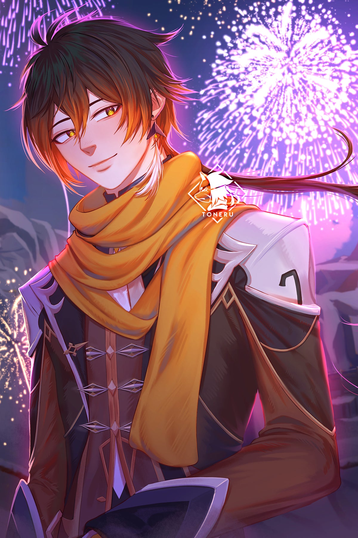 GENSHIN IMPACT: New Year Zhongli ♦ Prints