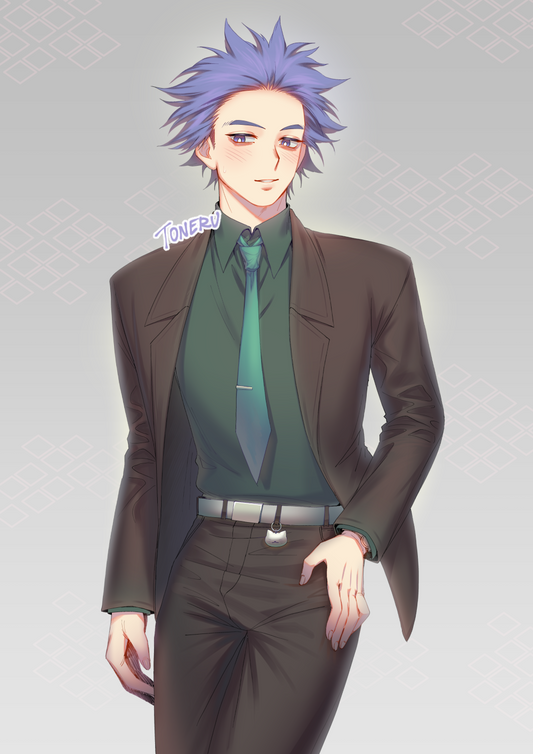 MHA: 2024 Green Suits & Dresses - Shinsou ♦ Prints