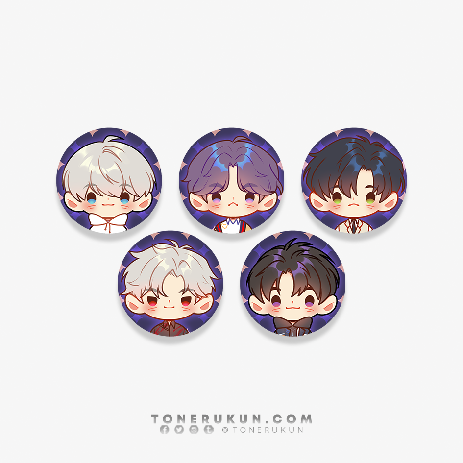 Love & Deepspace: Minis ♦ Button Pins