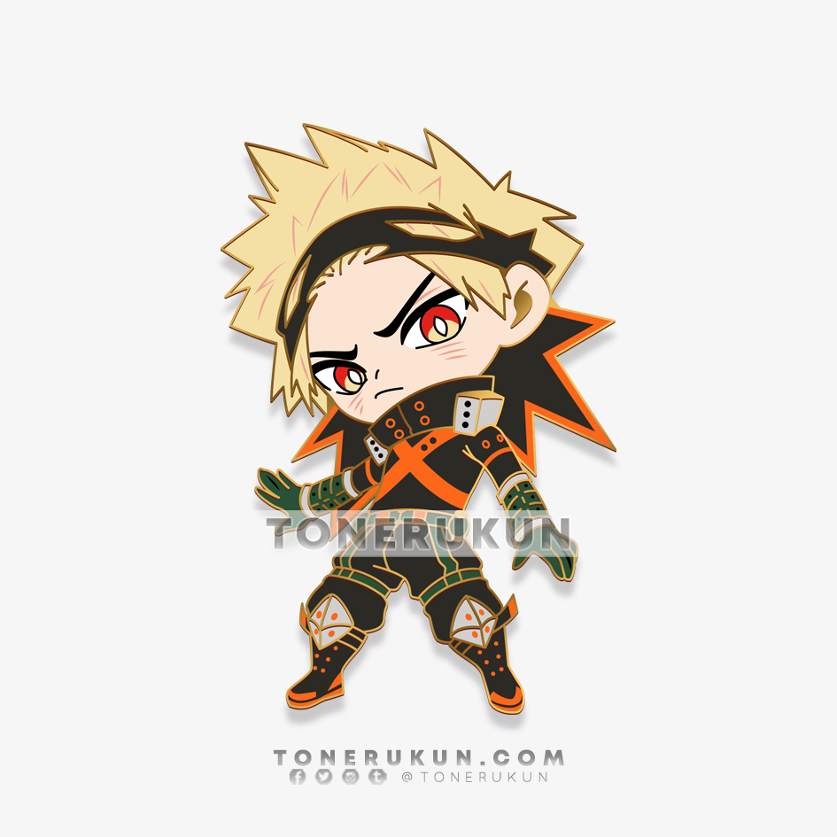 My Little Hero: Bakugou ♦ Enamel Pin