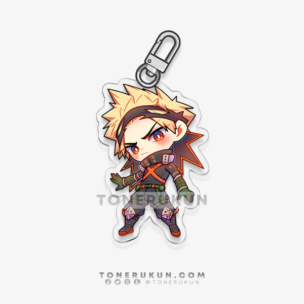 My Little Hero: Bakugou ♦ Acrylic Charm / Vinyl Sticker