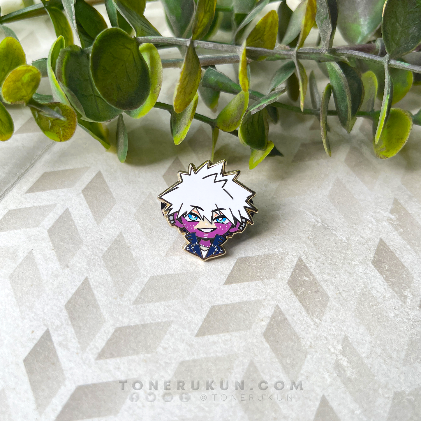 MHA: Mini Moods: Dabi ♦ Enamel Pin