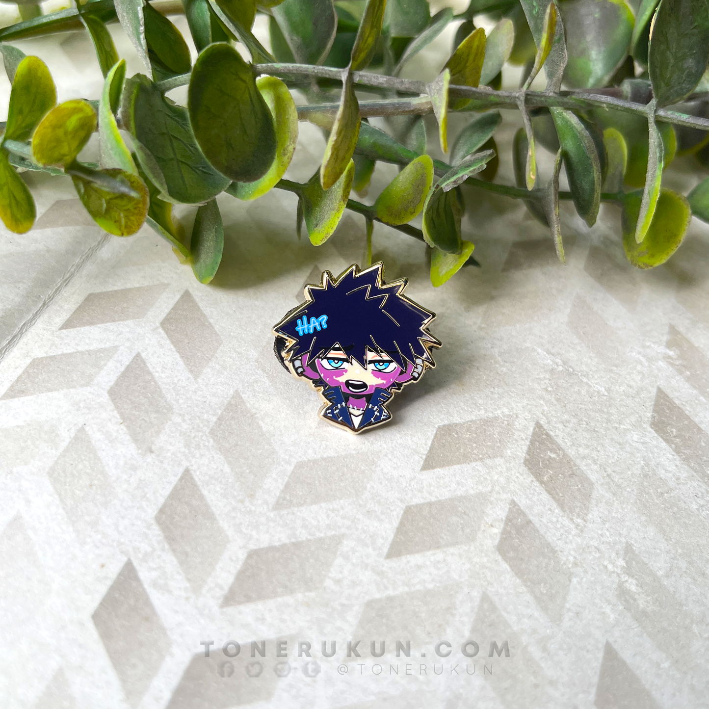 MHA: Mini Moods: Dabi ♦ Enamel Pin