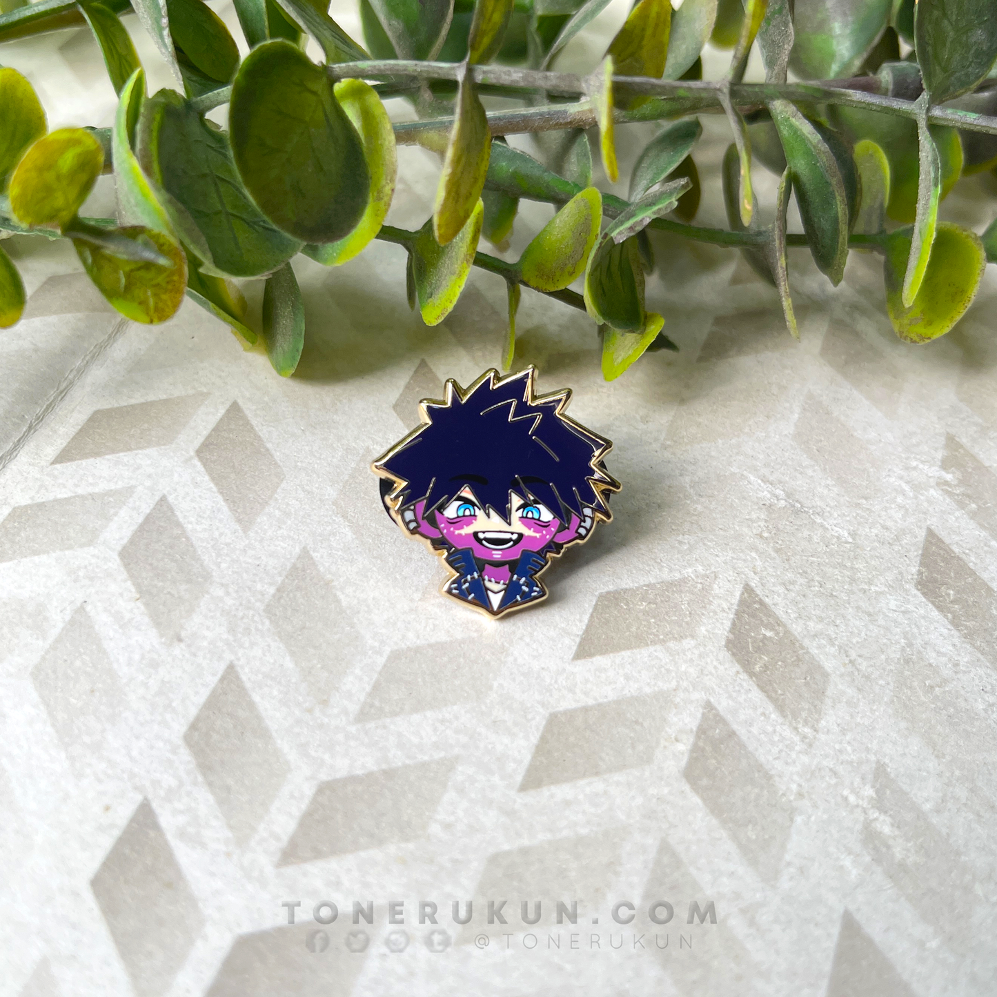 MHA: Mini Moods: Dabi ♦ Enamel Pin