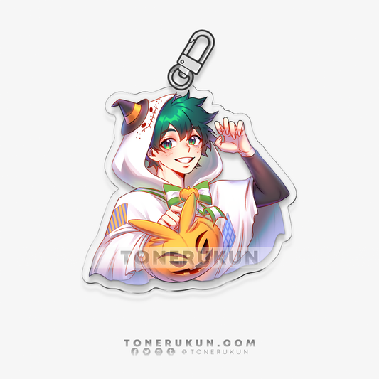 Halloween Deku ♦ Acrylic Charm / Vinyl Sticker