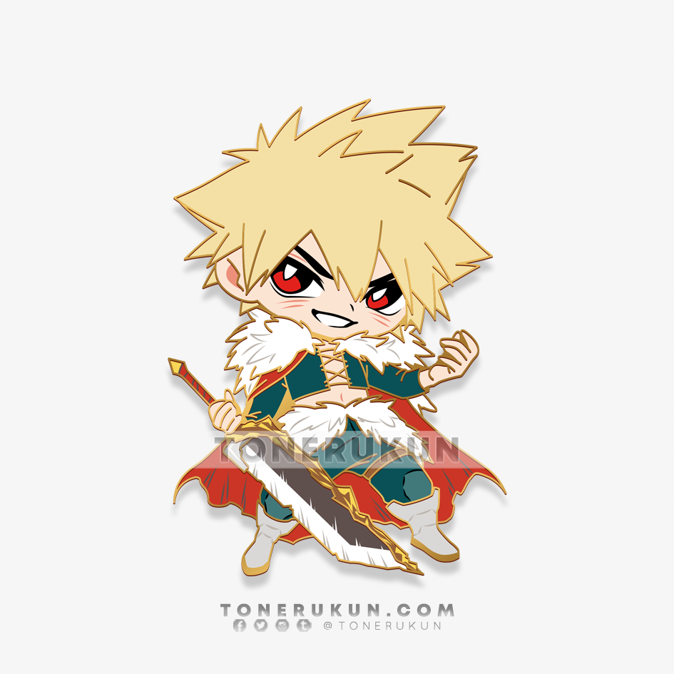 My Little Fantasy: Bakugou/Deku ♦ Enamel Pin
