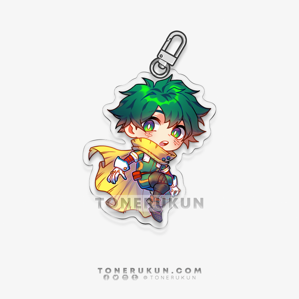 My Little Hero: Deku ♦ Enamel Pin / Acrylic Charm ♦ PO