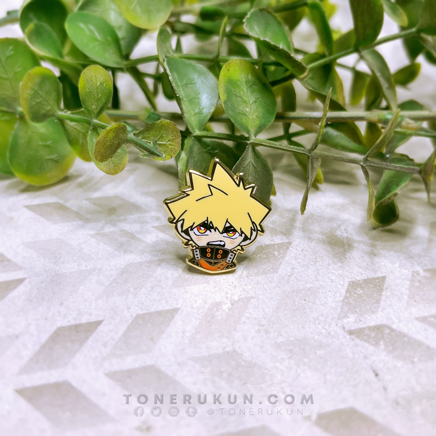 Mini Moods: Bakugou ♦ Enamel Pin