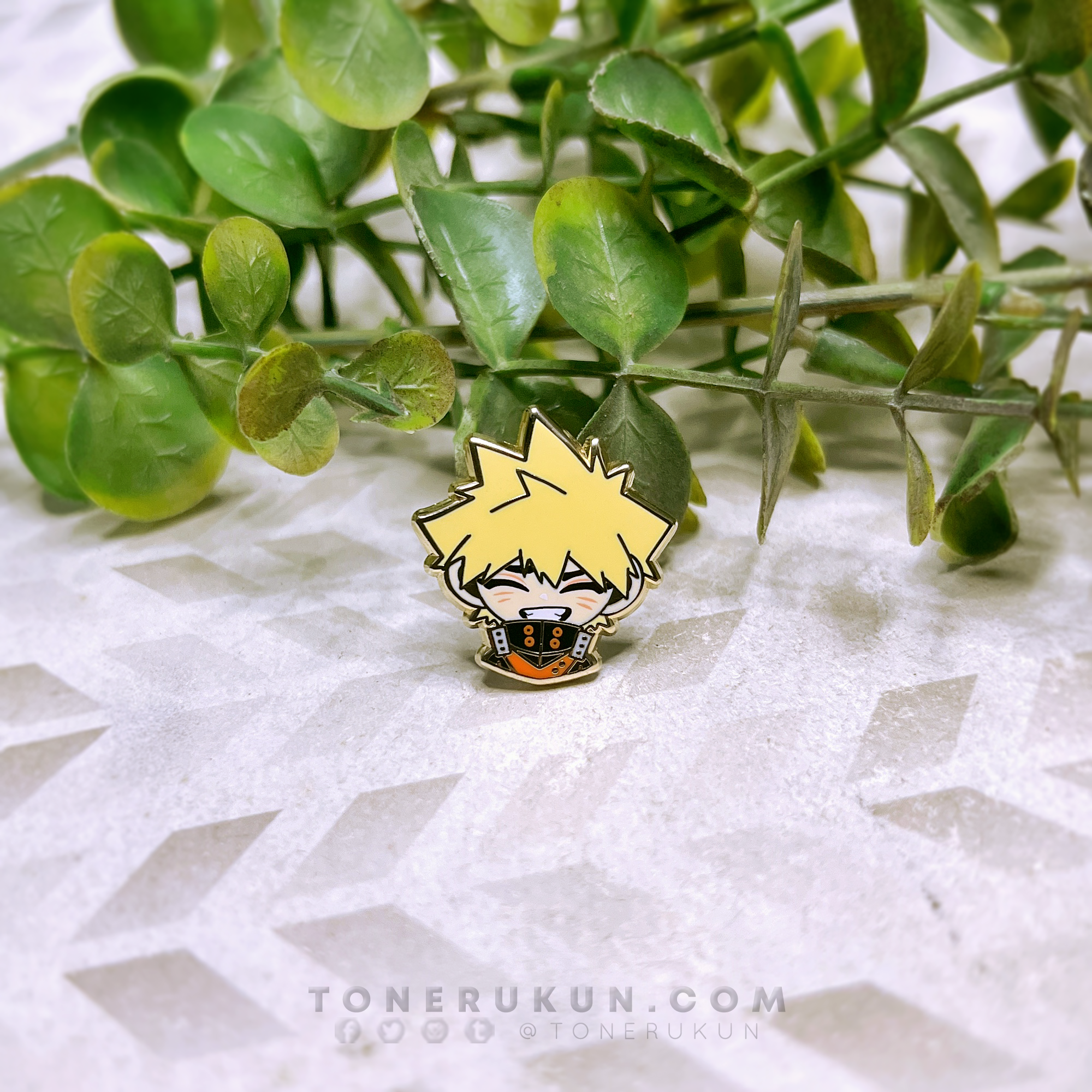 Mini Moods: Bakugou ♦ Enamel Pin
