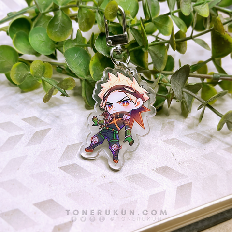 My Little Hero: Bakugou ♦ Acrylic Charm / Vinyl Sticker