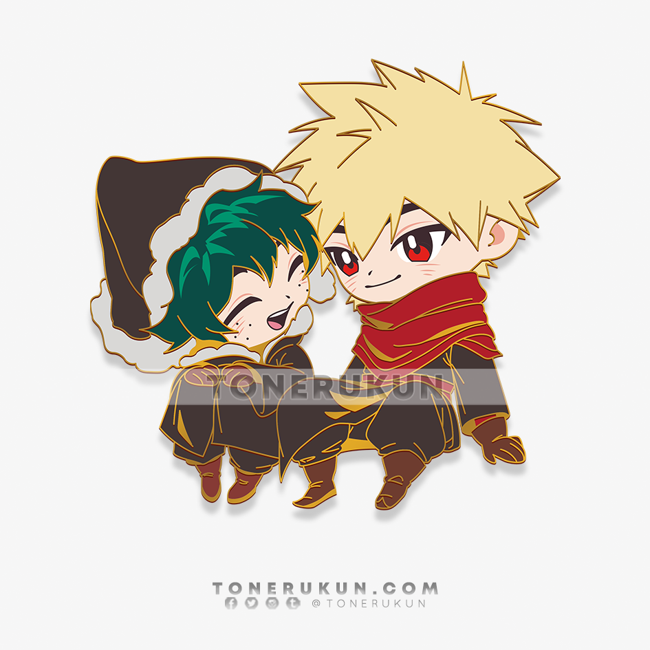 MHA: BKDK Chibi Winter AU ♦ Enamel Pin ♦ PO