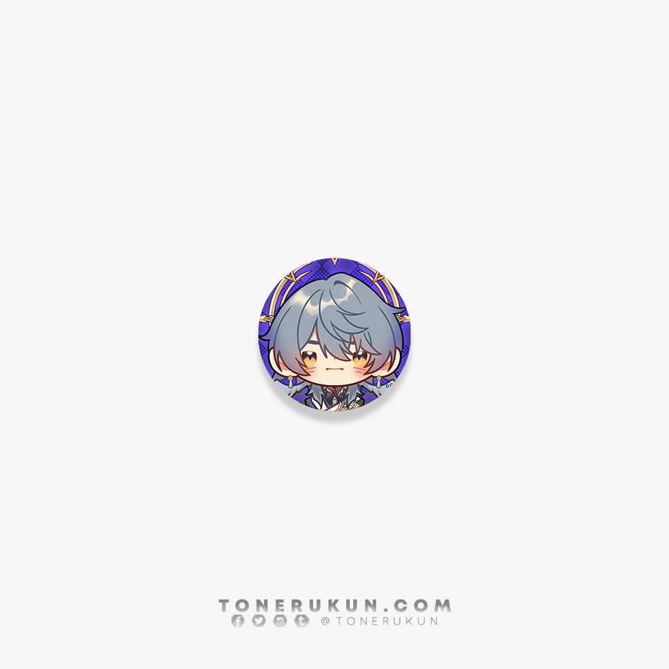 HSR: Chibi Smols ♦ Button Pins