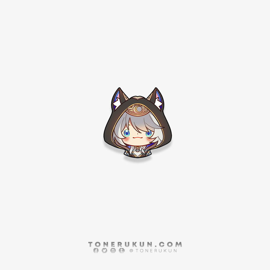 HSR: Chibi Smols ♦ Acrylic Charm / Vinyl Sticker