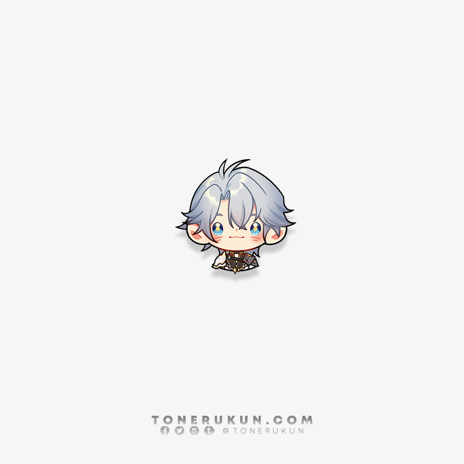 HSR: Chibi Smols ♦ Acrylic Charm / Vinyl Sticker