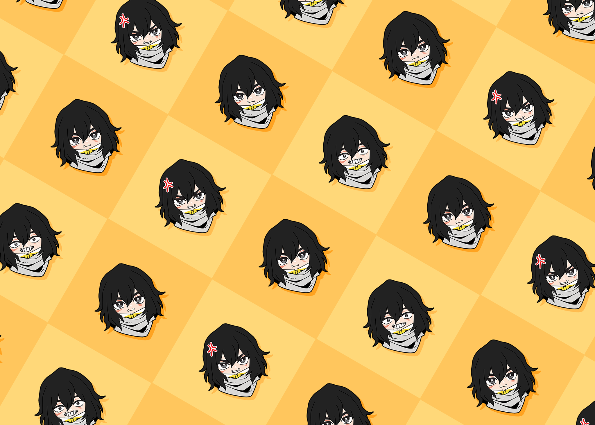 MHA: Aizawa / Shinsou ♦ Zipper Pouch