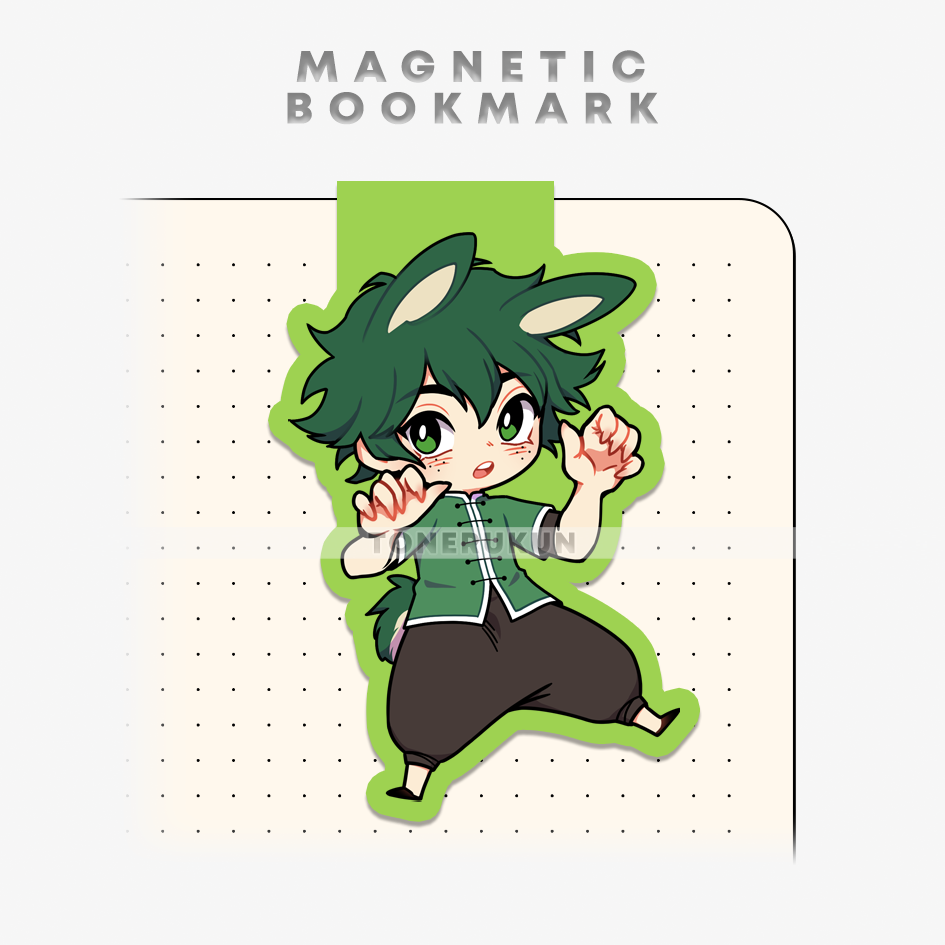 MHA: Martial Arts AU ♦ Magnetic Bookmark