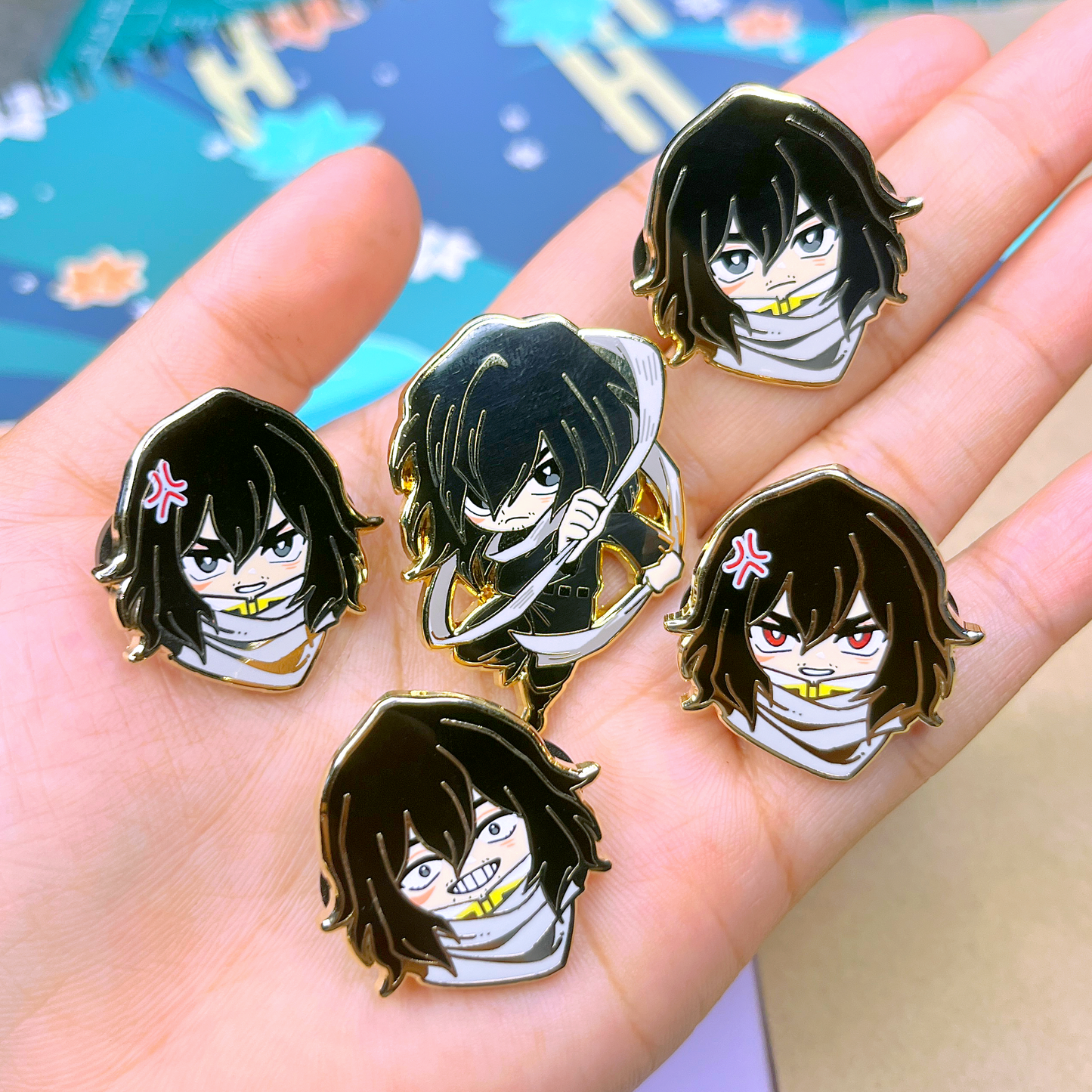 Mini Moods: Aizawa ♦ Enamel Pin