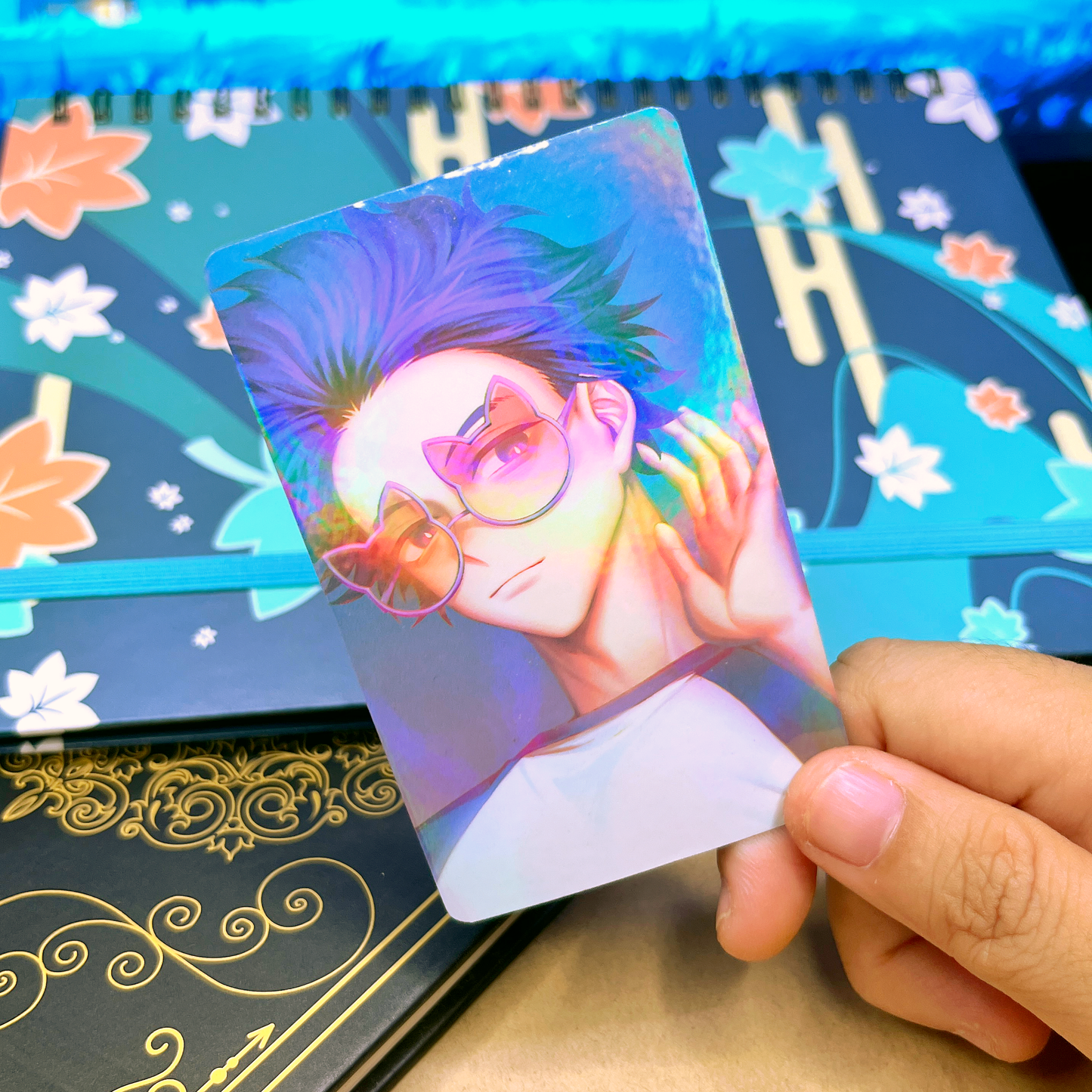 MHA: Glasses ♦ Photocard