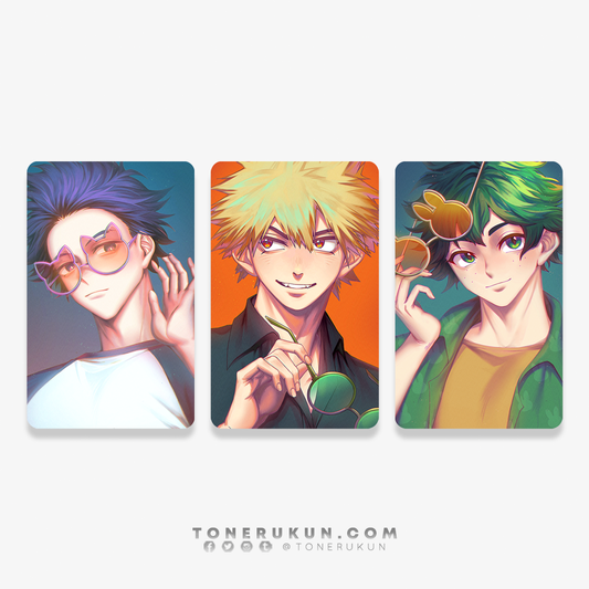 MHA: Glasses ♦ Photocard