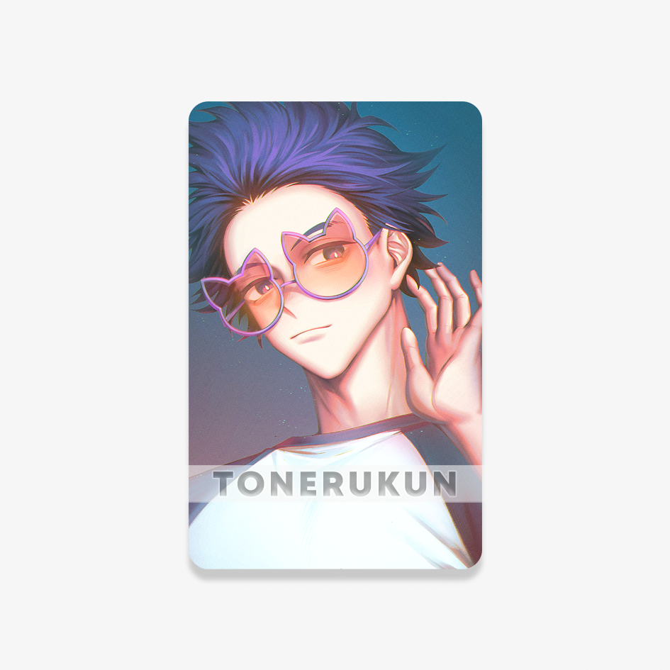 MHA: Glasses ♦ Photocard