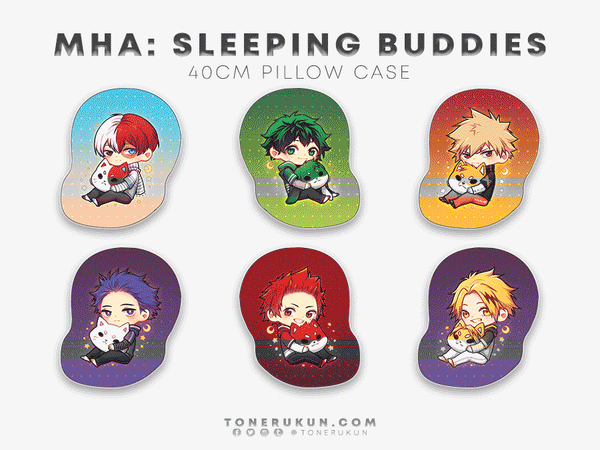 MHA: Sleeping Buddy Pillows